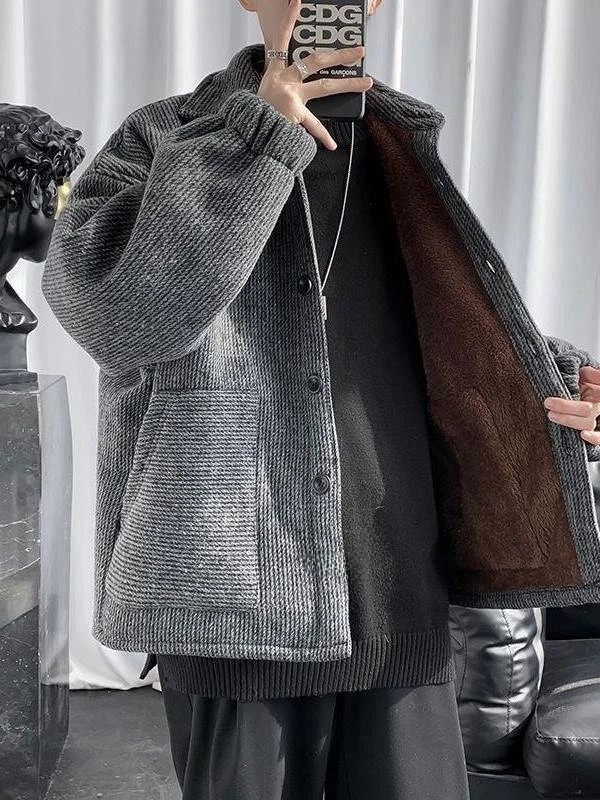 Мужская ветровка Thiened Fce из вельвета, осенне-зимняя, повседневная, свободного кроя, модная, брендовая, из Гонконга, однотонная
Мужская ветровка Thiened Fce из вельвета, осенне-зимняя, повседневная, свободного кроя, модная, брендовая, из Гонконга, однотонная