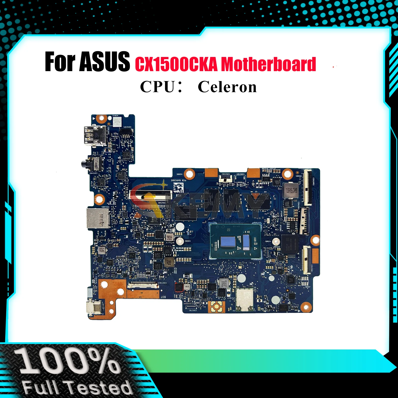 CX1500CKA Laptop Motherboard For ASUS Chromebook CX1 CX1500CKA CX1500C Notebook Mainboard With R3 R5 R7 CPU 100% tests OK stk
CX1500CKA Laptop Motherboard For ASUS Chromebook CX1 CX1500CKA CX1500C Notebook Mainboard With R3 R5 R7 CPU 100% tests OK stk