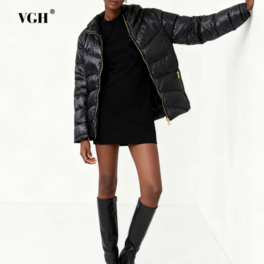 VGH Свободный дизайн Sense однотонные пуховики для женщин с капюшоном и длинным рукавом зимняя теплая куртка женская мода стиль новый
VGH Свободный дизайн Sense однотонные пуховики для женщин с капюшоном и длинным рукавом зимняя теплая куртка женская мода стиль новый