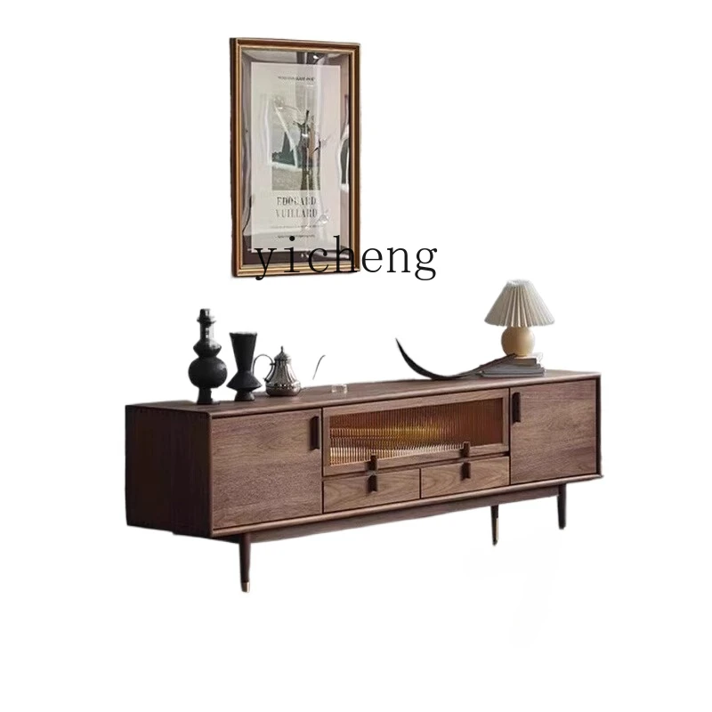 ZC Solid Wood TV Stand Tea Table Combination Cherrywood Simple Modern Living Room Furniture
ZC Solid Wood TV Stand Tea Table Combination Cherrywood Simple Modern Living Room Furniture