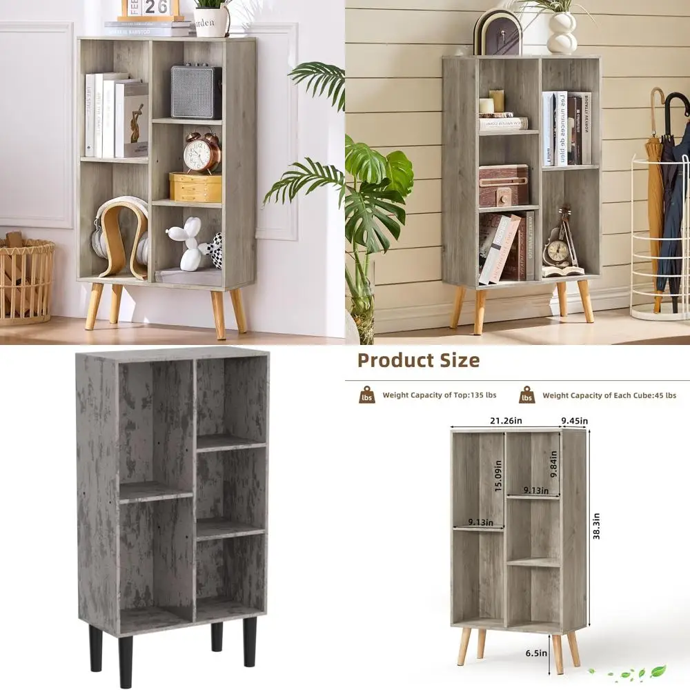 Современная трехъярусная деревянная книжная полка середины века с ножками, небольшая полка-органайзер для хранения кубов, отдельно стоящий узкий книжный шкаф для дома
Современная трехъярусная деревянная книжная полка середины века с ножками, небольшая полка-органайзер для хранения кубов, отдельно стоящий узкий книжный шкаф для дома