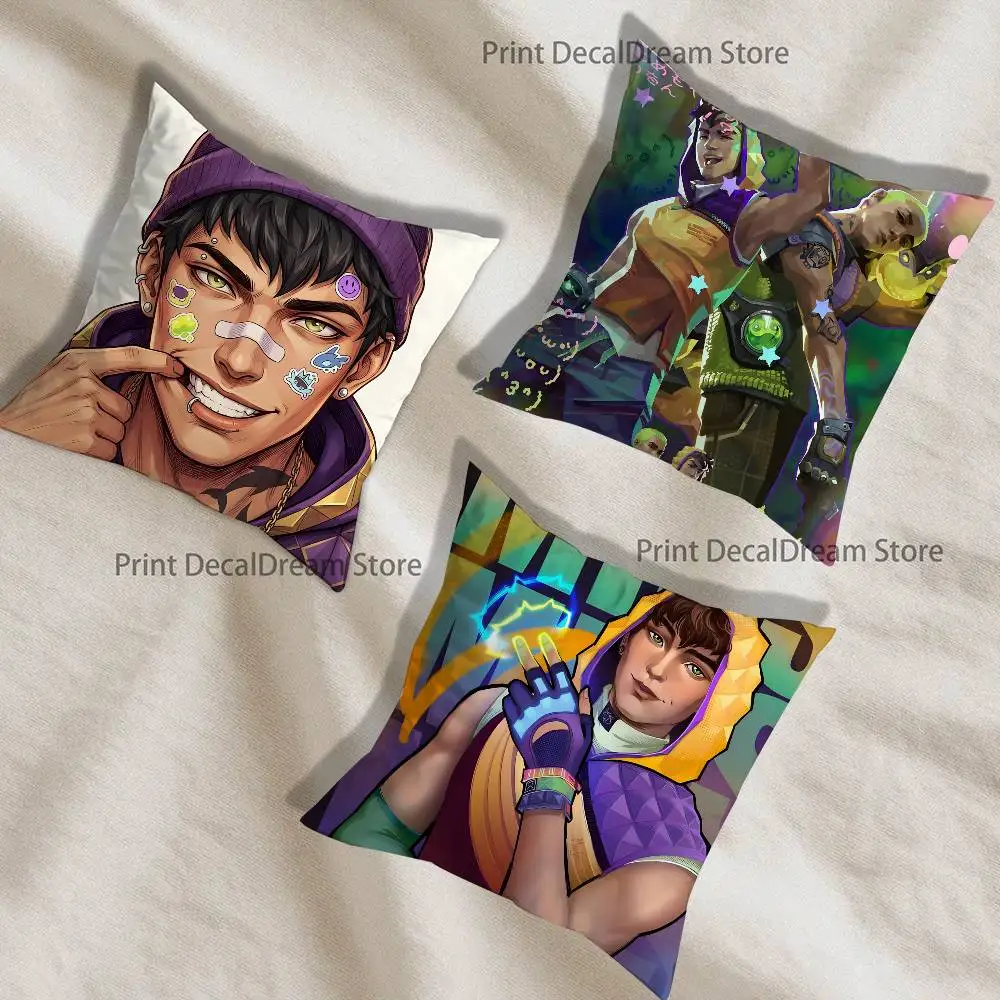 Miks V-ValorantS Game Pillow Case For Sofa Decor Car Office Room Printing Cushion Cover Decorations and Protector
Miks V-ValorantS Game Pillow Case For Sofa Decor Car Office Room Printing Cushion Cover Decorations and Protector