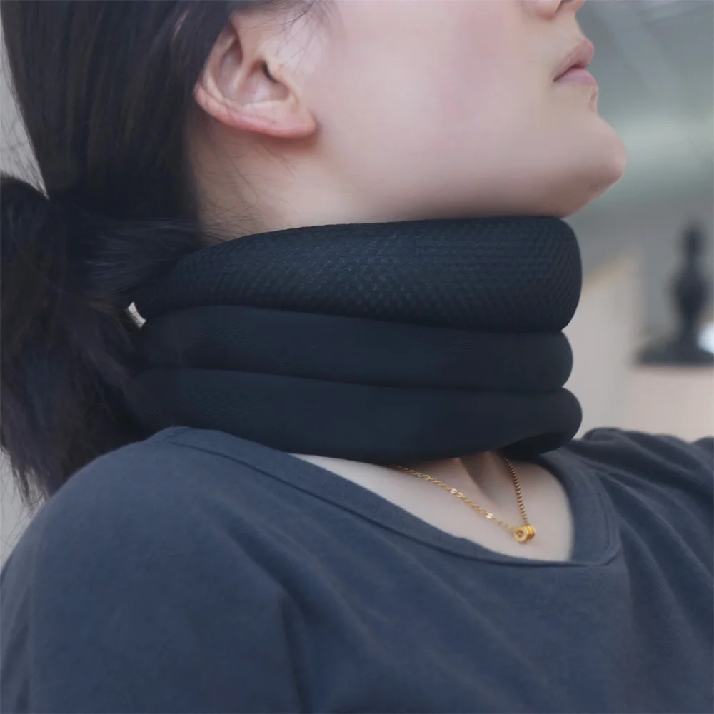 Durable Soft Foam Neck Support Brace Three-stage Breathable Spine Stabilizer Elastic Adjustable Sprain Cervical Collar Men
Durable Soft Foam Neck Support Brace Three-stage Breathable Spine Stabilizer Elastic Adjustable Sprain Cervical Collar Men