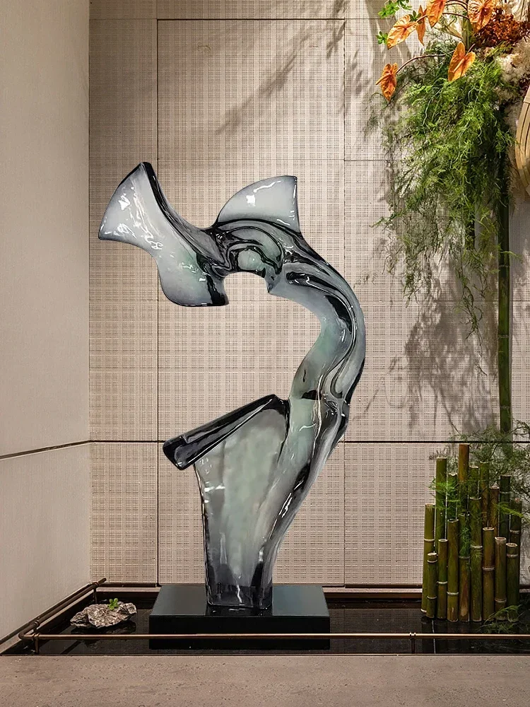 Transparent resin sculpture abstract art ornaments hotel exhibition hall home entrance living room decoration crafts
Transparent resin sculpture abstract art ornaments hotel exhibition hall home entrance living room decoration crafts