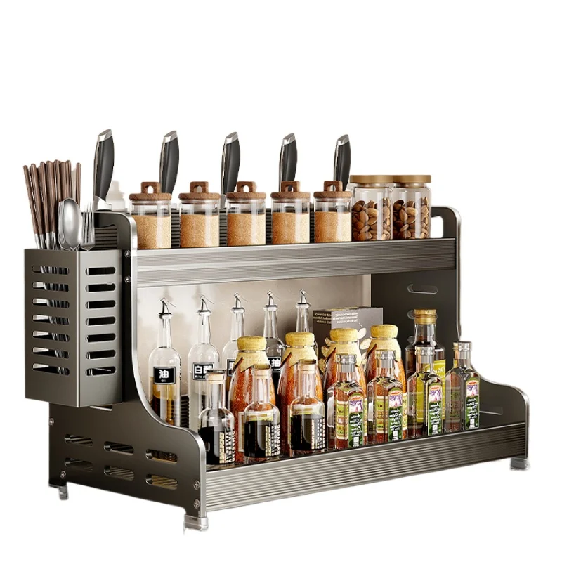 /Kitchen rack Installation-free integrated knife holder Household multi-functional storage rack
/Kitchen rack Installation-free integrated knife holder Household multi-functional storage rack