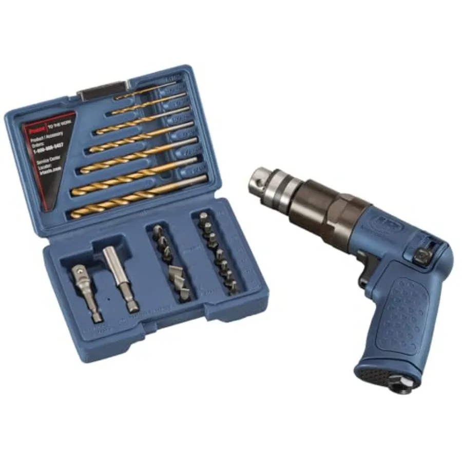 7804KA 1/4" Keyed Chuck Air Drill 1875 RPM 0.25 HP Pistol
7804KA 1/4" Keyed Chuck Air Drill 1875 RPM 0.25 HP Pistol