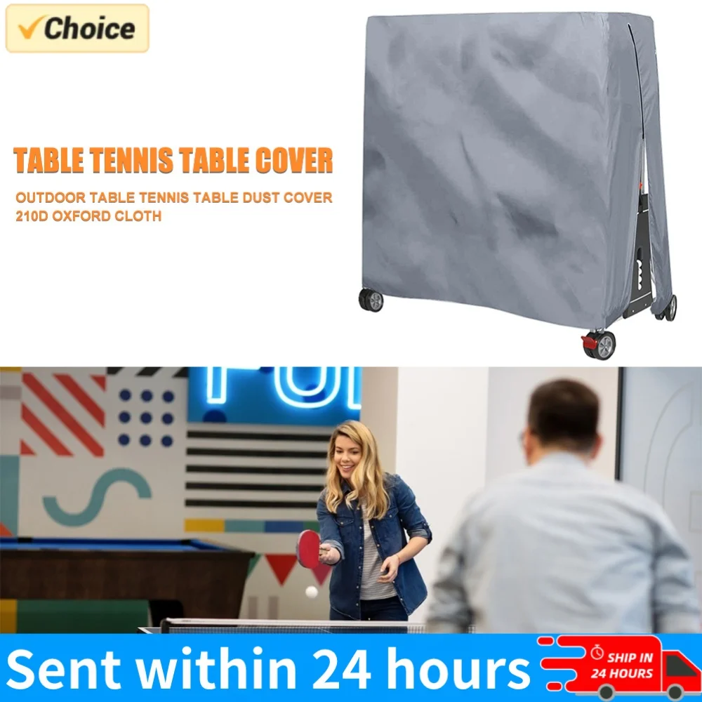210D Oxford Fabric Ping Pong Table Storage Cover Waterproof Folding Table Tennis Table Cover Dustproof Zipper for Indoor Outdoor
210D Oxford Fabric Ping Pong Table Storage Cover Waterproof Folding Table Tennis Table Cover Dustproof Zipper for Indoor Outdoor