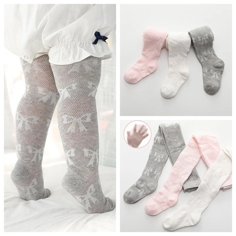 3Pcs Baby Tights with Bowknot Pattern Spring Summer Comfortable Infant's Leggings Cotton Hollowed Out Pantyhose for 0-2Years Old
3Pcs Baby Tights with Bowknot Pattern Spring Summer Comfortable Infant's Leggings Cotton Hollowed Out Pantyhose for 0-2Years Old