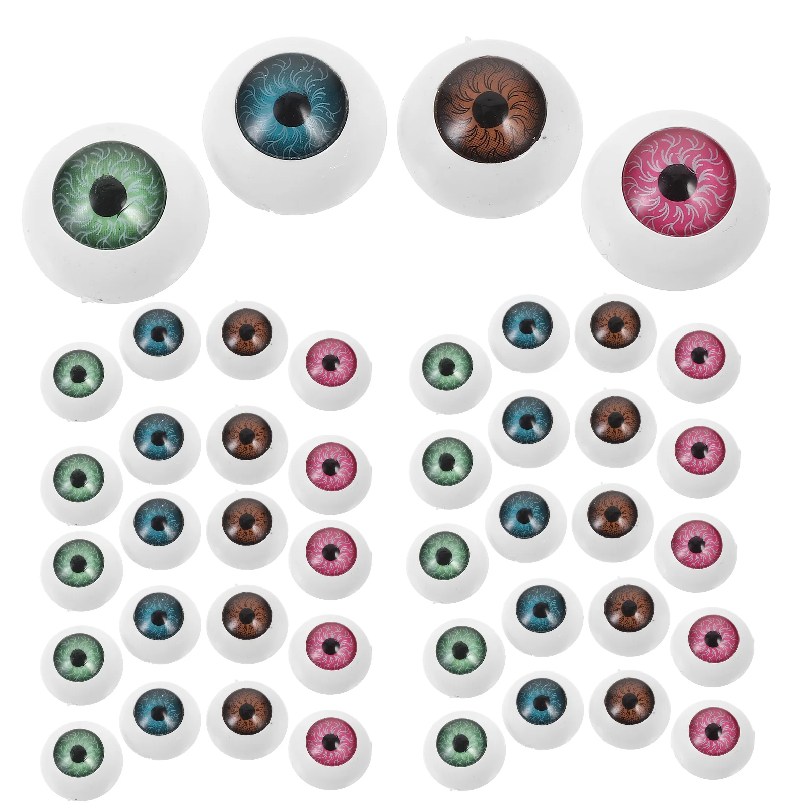 40 Pcs Halloween Eyeball Plastic Horror Simulated Acrylic Eyes Party Accessory Fake Props Decor
40 Pcs Halloween Eyeball Plastic Horror Simulated Acrylic Eyes Party Accessory Fake Props Decor