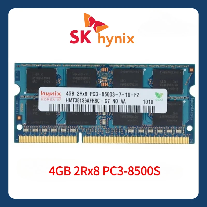 SK hynix 4 ГБ 2Rx8 PC3 8500S DDR3 1066 МГц SO-DIMM Оперативная память для ноутбука 4G UDIMM
SK hynix 4 ГБ 2Rx8 PC3 8500S DDR3 1066 МГц SO-DIMM Оперативная память для ноутбука 4G UDIMM