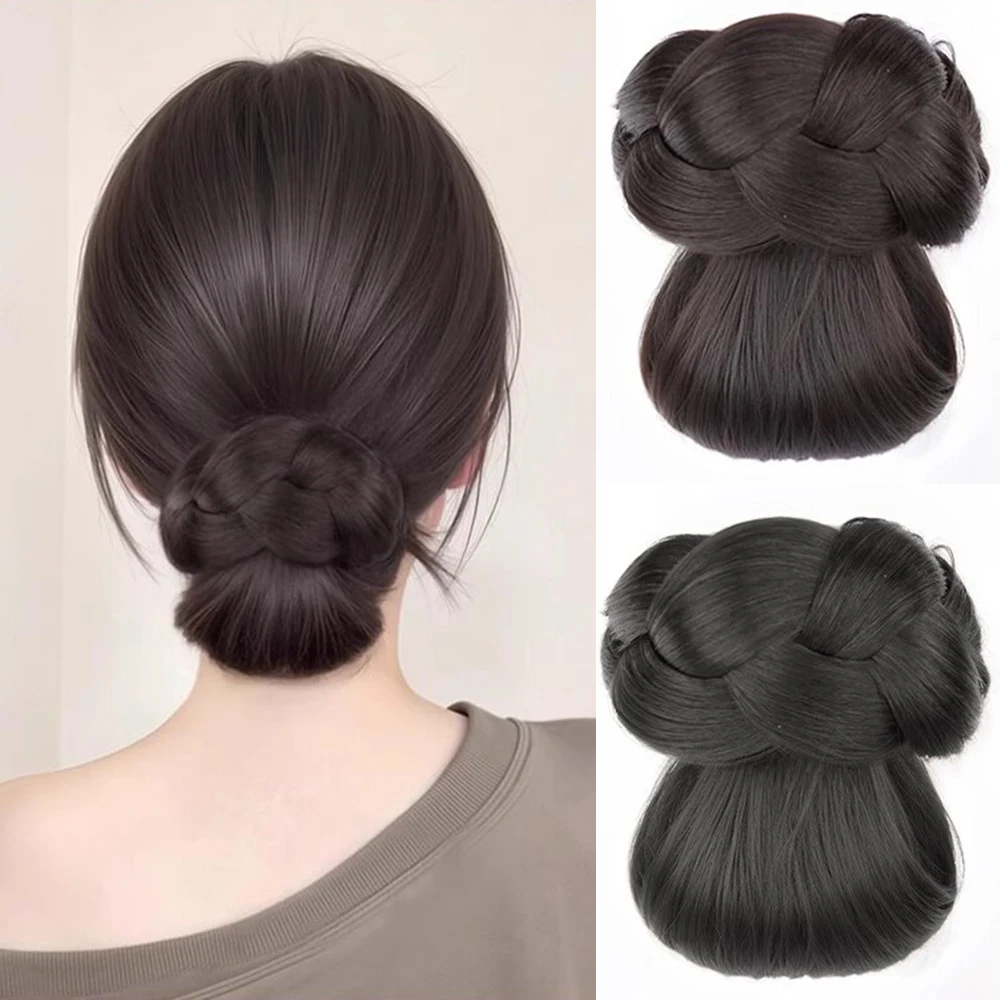 Synthetic Hair Bun Ponytail Fluffy Wig Clip Party Dress Up Hair Accessories Fake Ponytail Hair Extension For Women
Synthetic Hair Bun Ponytail Fluffy Wig Clip Party Dress Up Hair Accessories Fake Ponytail Hair Extension For Women