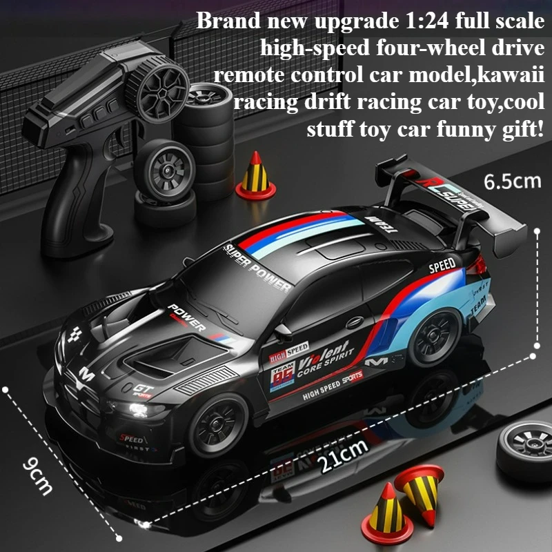 Cool Stuff Toy Car Funny Gift-1:24 Full Scale High-speed 4WD Rc Drift Car,Remote Control Car Model,Kawaii Rc Cars,Toys for Kids
Cool Stuff Toy Car Funny Gift-1:24 Full Scale High-speed 4WD Rc Drift Car,Remote Control Car Model,Kawaii Rc Cars,Toys for Kids