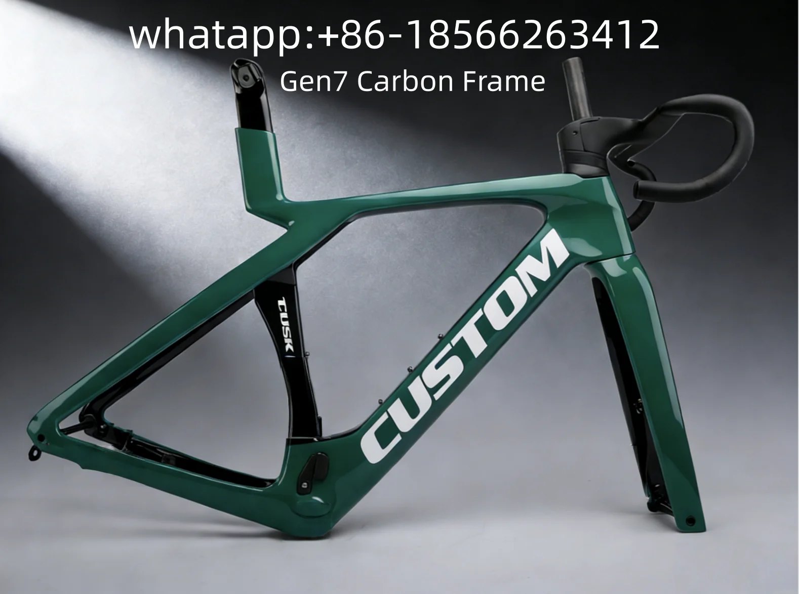 T1000 Road Complete Bicycle Carbon Frame SLR 9 Gen 8 Disc Brake With DISC Groupset Custom colors/logos Green
T1000 Road Complete Bicycle Carbon Frame SLR 9 Gen 8 Disc Brake With DISC Groupset Custom colors/logos Green