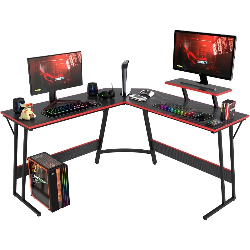 NEW POPULARL Shaped Desk Corner Gaming Desk Computer Desk With Large Desktop Studying And Working And Gaming For Home And Work
NEW POPULARL Shaped Desk Corner Gaming Desk Computer Desk With Large Desktop Studying And Working And Gaming For Home And Work