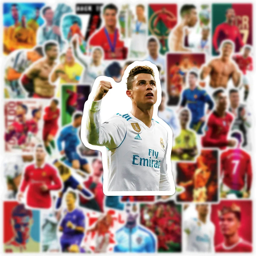 50-101pcsSoccer Ronaldo star sticker Motorcycle mobile phone skateboard laptop sticker sticker Waterproof classic children's toy
50-101pcsSoccer Ronaldo star sticker Motorcycle mobile phone skateboard laptop sticker sticker Waterproof classic children's toy