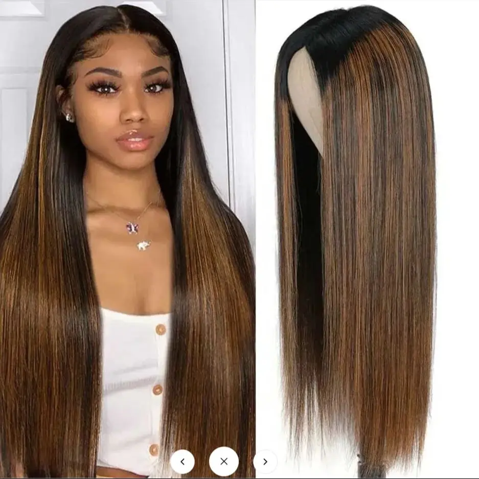 Highlight Brown 26inch 5x5 Silk Base Jewish Human Hair Wigs With Baby Hair HD Straight Lace European Hair Preplucked Daily
Highlight Brown 26inch 5x5 Silk Base Jewish Human Hair Wigs With Baby Hair HD Straight Lace European Hair Preplucked Daily
