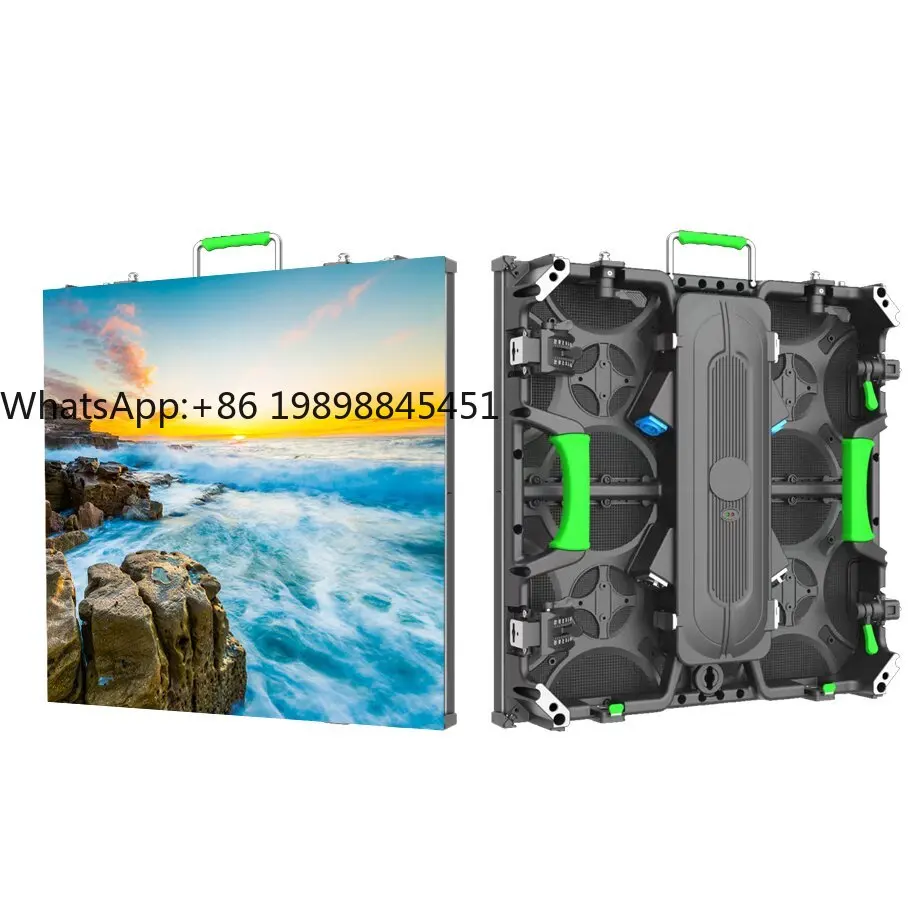 7680Hz Outdoor Waterproof 500x500mm Portable P3.91 P2.6 P2.9 Event Rental Led Screen Display Large Stage Led Screen for Concert
7680Hz Outdoor Waterproof 500x500mm Portable P3.91 P2.6 P2.9 Event Rental Led Screen Display Large Stage Led Screen for Concert