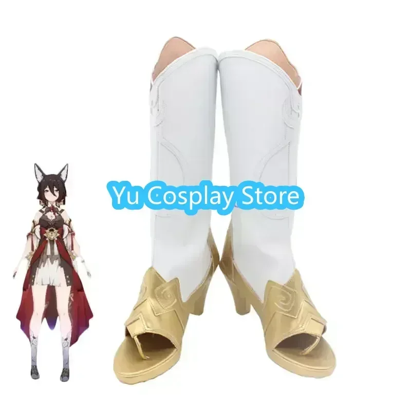 Yu-Cosplay Game Honkai: Star Rail Tingyun Обувь для косплея Хэллоуин Карнавальные ботинки Обувь из искусственной кожи Реквизит для косплея на заказ
Yu-Cosplay Game Honkai: Star Rail Tingyun Обувь для косплея Хэллоуин Карнавальные ботинки Обувь из искусственной кожи Реквизит для косплея на заказ