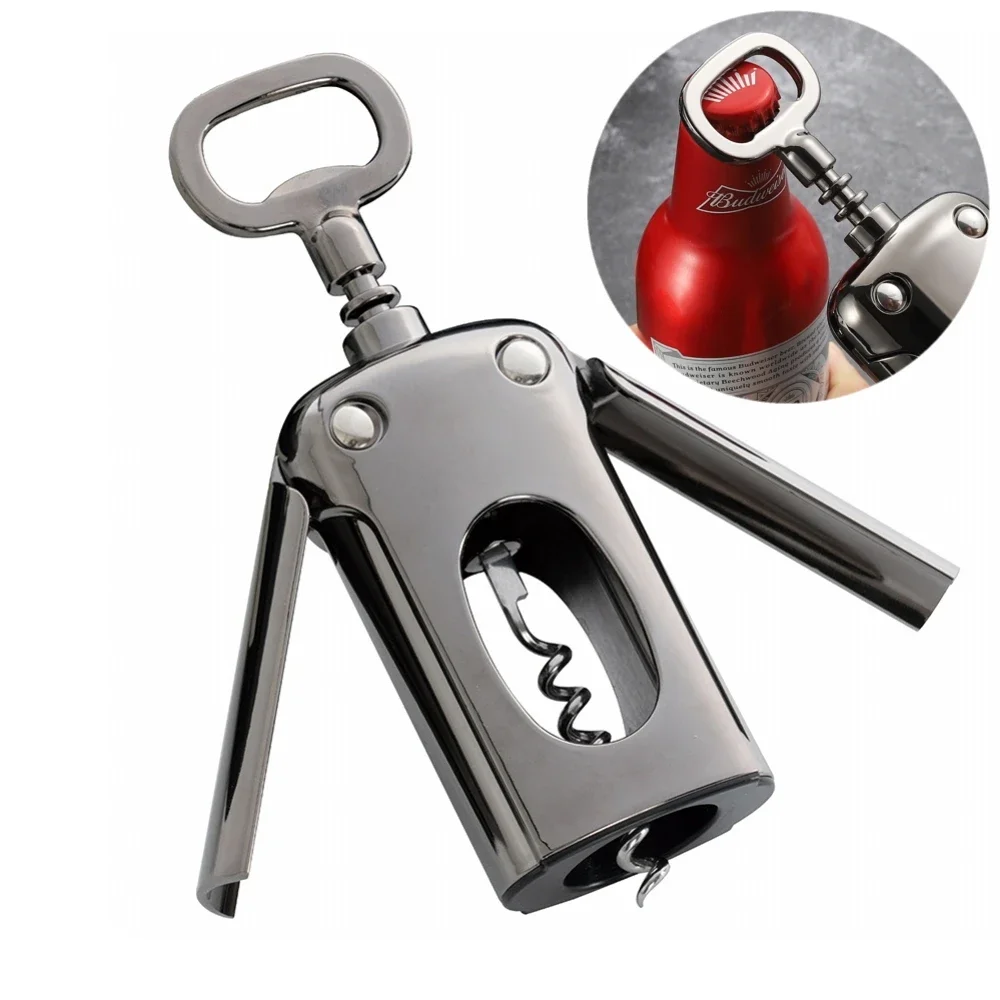 Opener Zinc Alloy Red Wine Opener Mirror Surface Metal Sommeliers Corkscrew Bottle Openers Corkscrews Wine Cork Remover
Opener Zinc Alloy Red Wine Opener Mirror Surface Metal Sommeliers Corkscrew Bottle Openers Corkscrews Wine Cork Remover