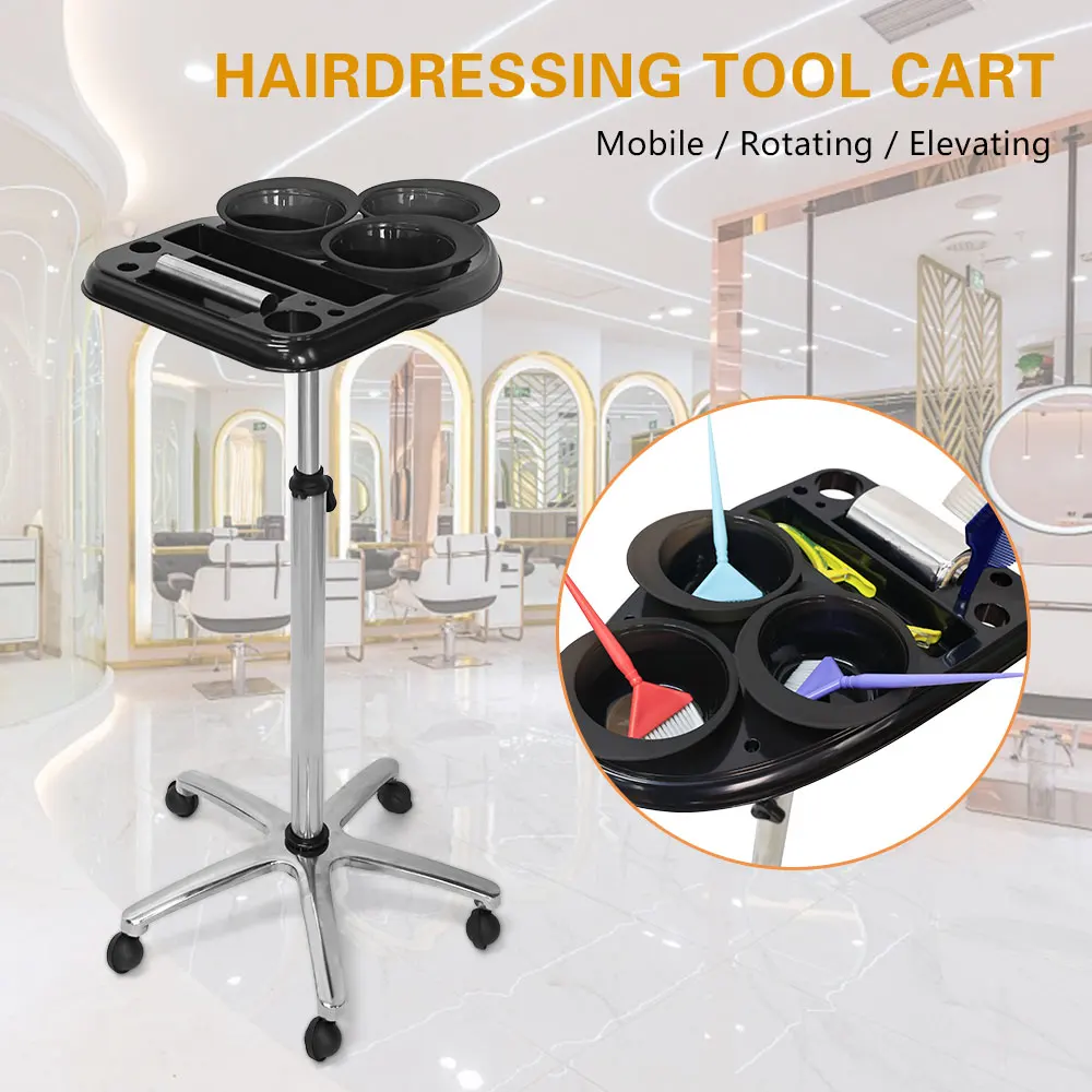 Trolley Storage Cart Beauty Barbershop Hair Dryer Stylist Tool Tray Adjustable Height Portable Hair Tool Barber Equipment
Trolley Storage Cart Beauty Barbershop Hair Dryer Stylist Tool Tray Adjustable Height Portable Hair Tool Barber Equipment