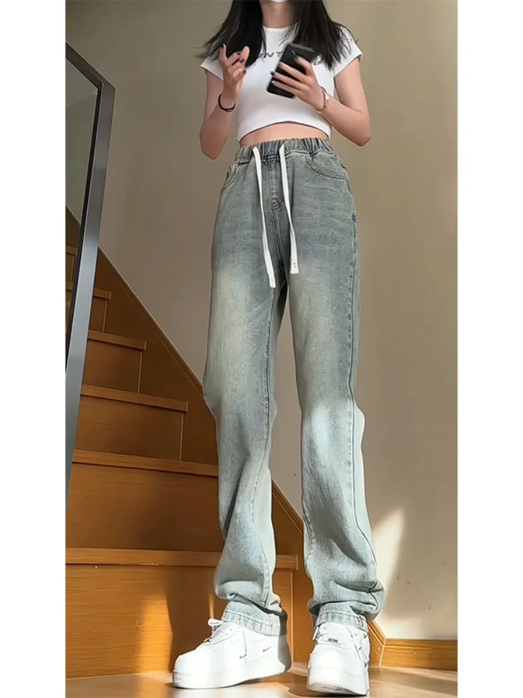 Slim Fit Loose Wide Leg Jeans Men's Summer Thin Straight Long Pants American Retro Sle High Street Faion Youth Wear
Slim Fit Loose Wide Leg Jeans Men's Summer Thin Straight Long Pants American Retro Sle High Street Faion Youth Wear