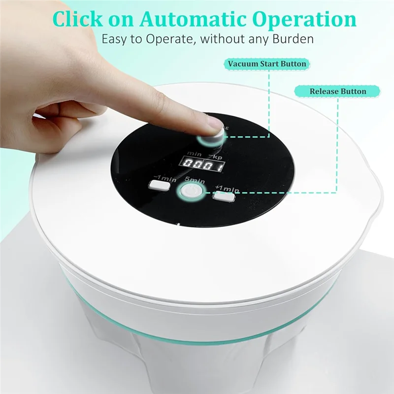 ABUI-Resin Bubble Remover Pro Airless Technology 2L 3-20 минут Регулируемый цифровой дисплей для форм из смолы Художественные ремесла Вилка европейского стандарта
ABUI-Resin Bubble Remover Pro Airless Technology 2L 3-20 минут Регулируемый цифровой дисплей для форм из смолы Художественные ремесла Вилка европейского стандарта