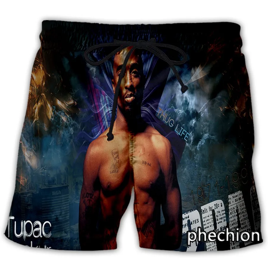 Новые мужские/женские Уникальные Модные Повседневные Шорты phechion Tupac с 3D принтом, модная уличная одежда, мужские свободные шорты T39
Новые мужские/женские Уникальные Модные Повседневные Шорты phechion Tupac с 3D принтом, модная уличная одежда, мужские свободные шорты T39