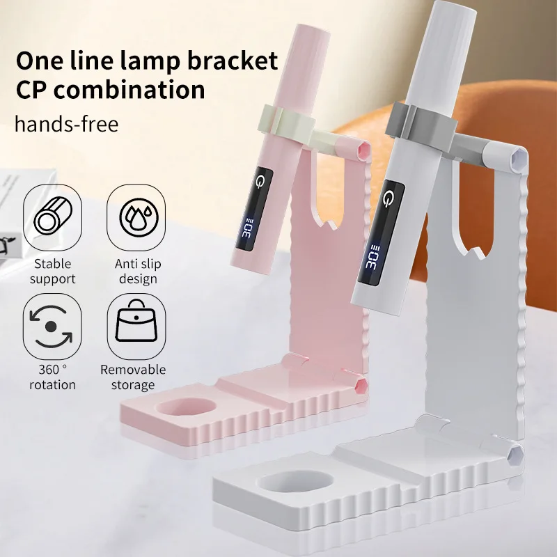 Mini UV Light For Gel Nails With Stand Rechargeable Handheld Nails Lamp 2 Timers For Gel Polish Nail Dryer Flash Curing Lights
Mini UV Light For Gel Nails With Stand Rechargeable Handheld Nails Lamp 2 Timers For Gel Polish Nail Dryer Flash Curing Lights