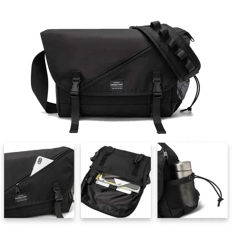 Men Nylon Retro Crossbody Bag Women Harajuku Casual Messenger Canvas Bag Computer Casual Large Capacity Shoulder Package Bolsos
Men Nylon Retro Crossbody Bag Women Harajuku Casual Messenger Canvas Bag Computer Casual Large Capacity Shoulder Package Bolsos