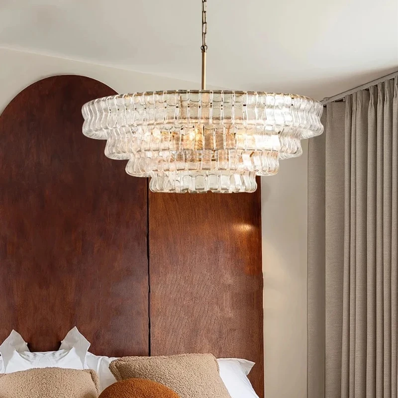 Modern Clear Glass Big Ceiling Chandeliers 2025 Classic Round Hanging Lamps for Ceiling Home Decoration Lighting Gold Lustres
Modern Clear Glass Big Ceiling Chandeliers 2025 Classic Round Hanging Lamps for Ceiling Home Decoration Lighting Gold Lustres