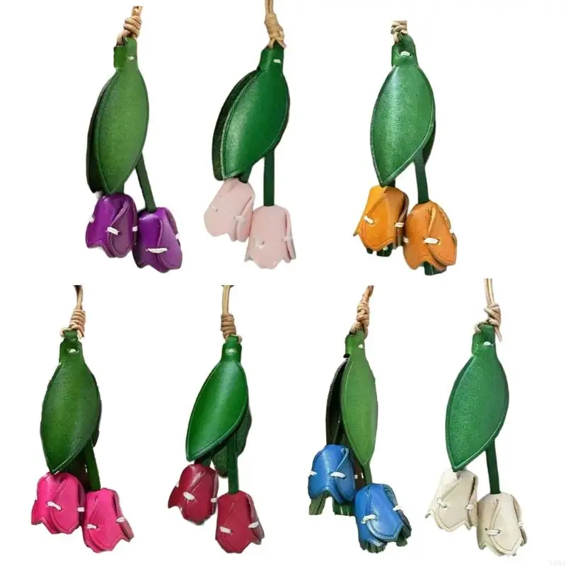 Y88A Stylish Flower Leather Accessory Handmade Leather Flower Adornment Key Rings Pendant Accessory For Versatile Use
Y88A Stylish Flower Leather Accessory Handmade Leather Flower Adornment Key Rings Pendant Accessory For Versatile Use