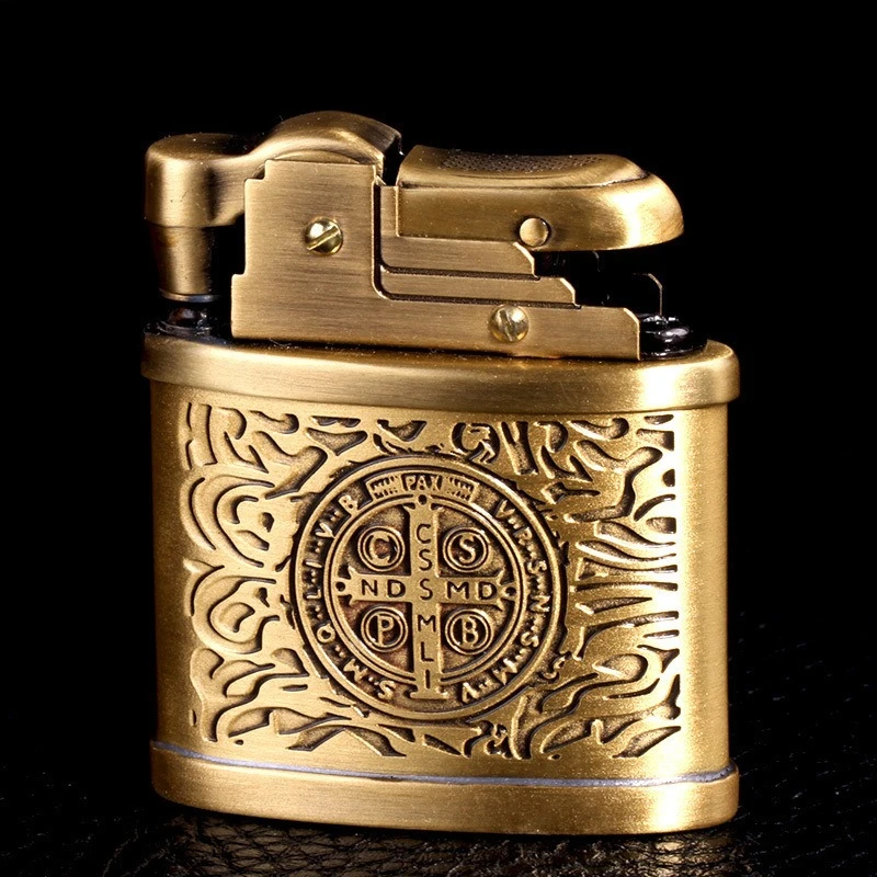 Зажигалка Shenjun в стиле ретро, креативная, с 12 знаками зодиака, подарок для мужчин, аксессуары для курения
Зажигалка Shenjun в стиле ретро, креативная, с 12 знаками зодиака, подарок для мужчин, аксессуары для курения