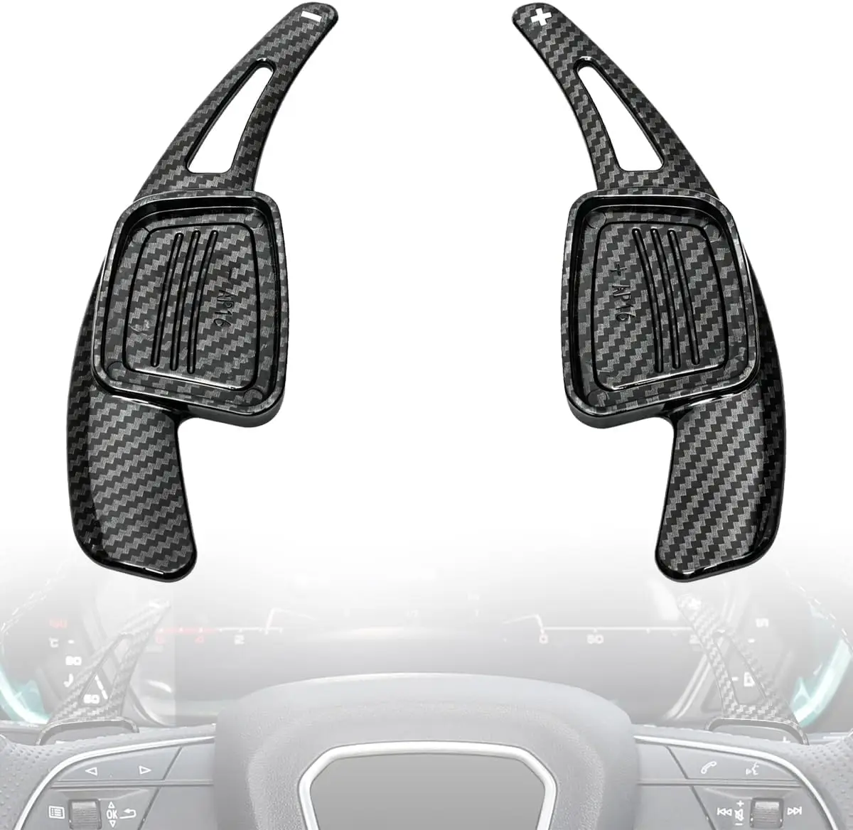 Carbon Fiber Steering Wheel Shift Paddle Extension For Audi A4 B9/A5 S5/Q5/Q7/S3/S4/TT/TTS Accessories Gear Shifter Cover Trim
Carbon Fiber Steering Wheel Shift Paddle Extension For Audi A4 B9/A5 S5/Q5/Q7/S3/S4/TT/TTS Accessories Gear Shifter Cover Trim