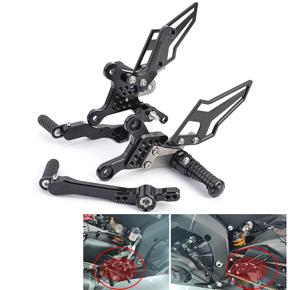 MT-09 Rearset Footpegs Motorcycle For YAMAHA MT09 MT 09 2024 2025 2026 Adjustable Aluminum Footpegs Footrest Foot Rest rear set
MT-09 Rearset Footpegs Motorcycle For YAMAHA MT09 MT 09 2024 2025 2026 Adjustable Aluminum Footpegs Footrest Foot Rest rear set