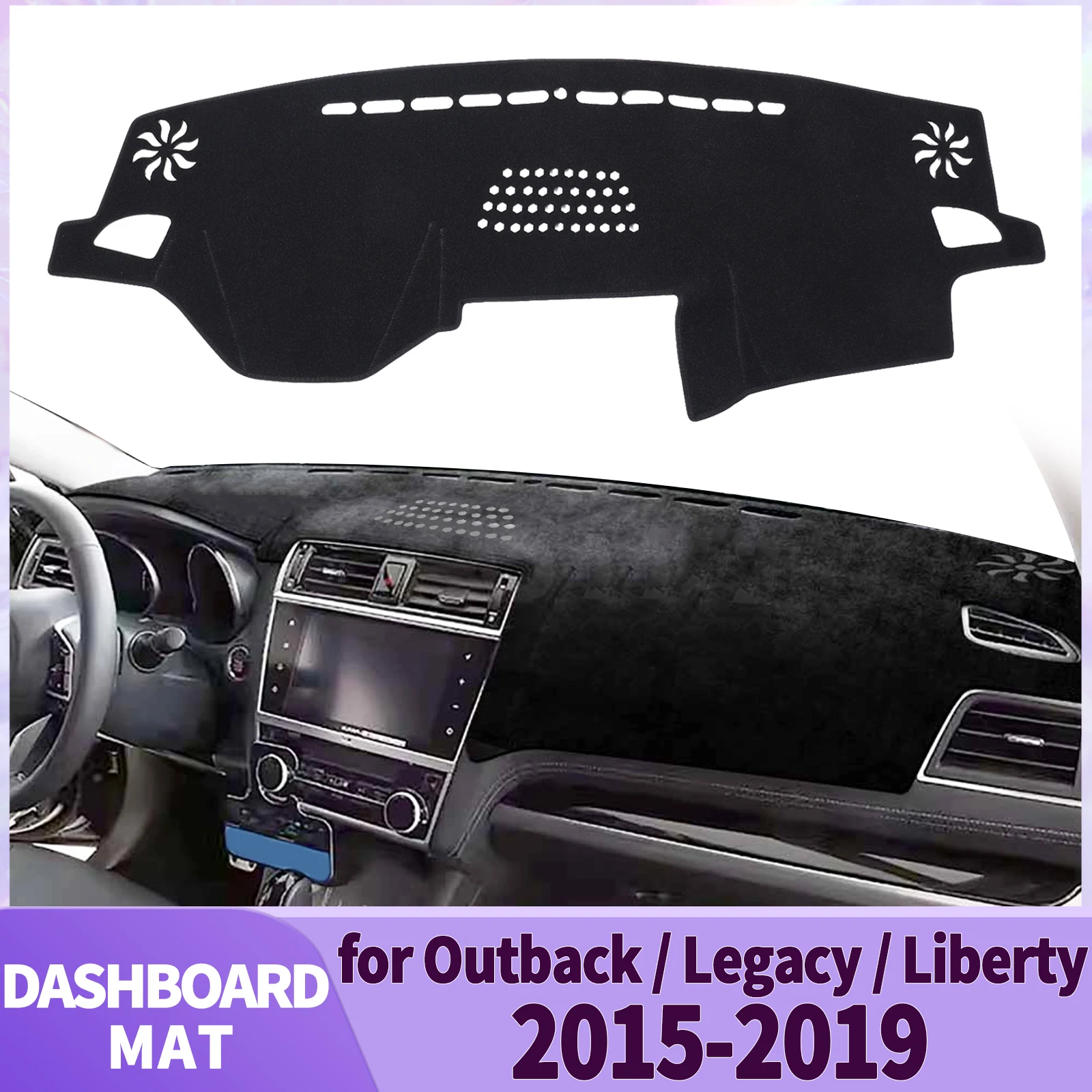 fit for Subaru Outback Legacy Liberty 2015-2019 Car Accessories Dashmat Dashboard Cover Pad DashMat Sunshade Protective Carpet
fit for Subaru Outback Legacy Liberty 2015-2019 Car Accessories Dashmat Dashboard Cover Pad DashMat Sunshade Protective Carpet