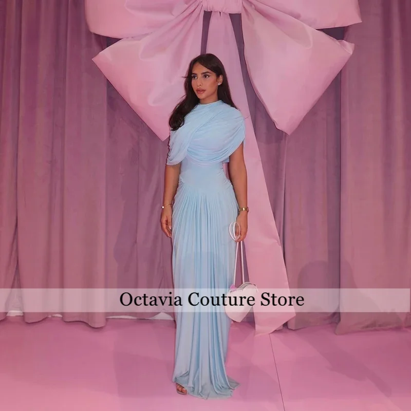 Mermaid Chiffon Arab Prom Dresses High Neck Dubai Evening Party Dress Long Formal Occasion Gown Customized
Mermaid Chiffon Arab Prom Dresses High Neck Dubai Evening Party Dress Long Formal Occasion Gown Customized