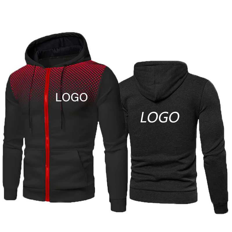 Customized Logo Mens Jacket Hooded Sweatshirt Spring Autumn Mens Casual Clothing Zip Hoodie Sweater Male Streetwear
Customized Logo Mens Jacket Hooded Sweatshirt Spring Autumn Mens Casual Clothing Zip Hoodie Sweater Male Streetwear