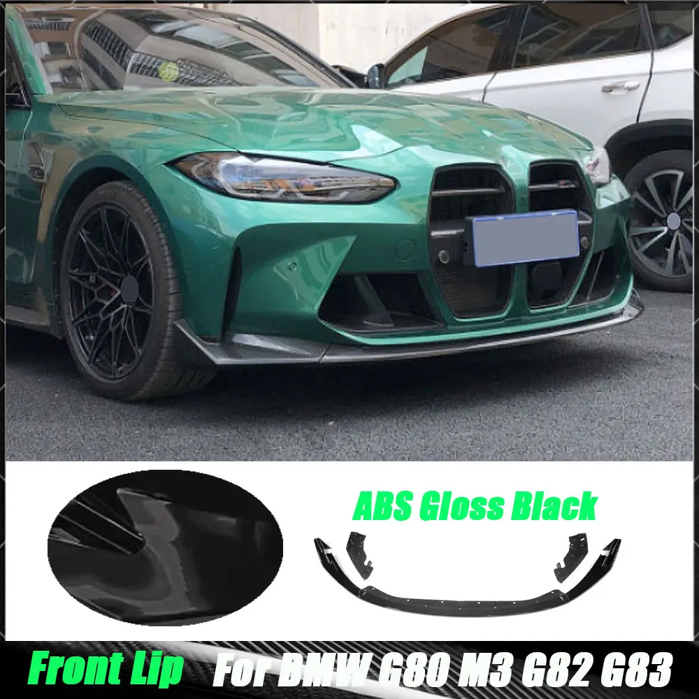 5PCS ABS Gloss Black Car Front Bumper Lip Diffuser For BMW G80 M3 G82 G83 M4 21+Car Styling Accessories
5PCS ABS Gloss Black Car Front Bumper Lip Diffuser For BMW G80 M3 G82 G83 M4 21+Car Styling Accessories