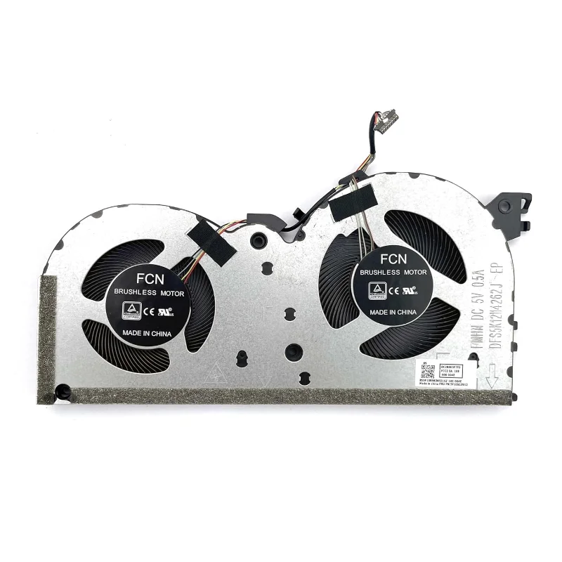 CPU Cooling Fan Replacement for Lenovo Ideapad Gaming 3-15IMH05 (Type: 81Y4) 3-15ARH05 (Type:82EY) P/N: DFS5K12114262J
CPU Cooling Fan Replacement for Lenovo Ideapad Gaming 3-15IMH05 (Type: 81Y4) 3-15ARH05 (Type:82EY) P/N: DFS5K12114262J