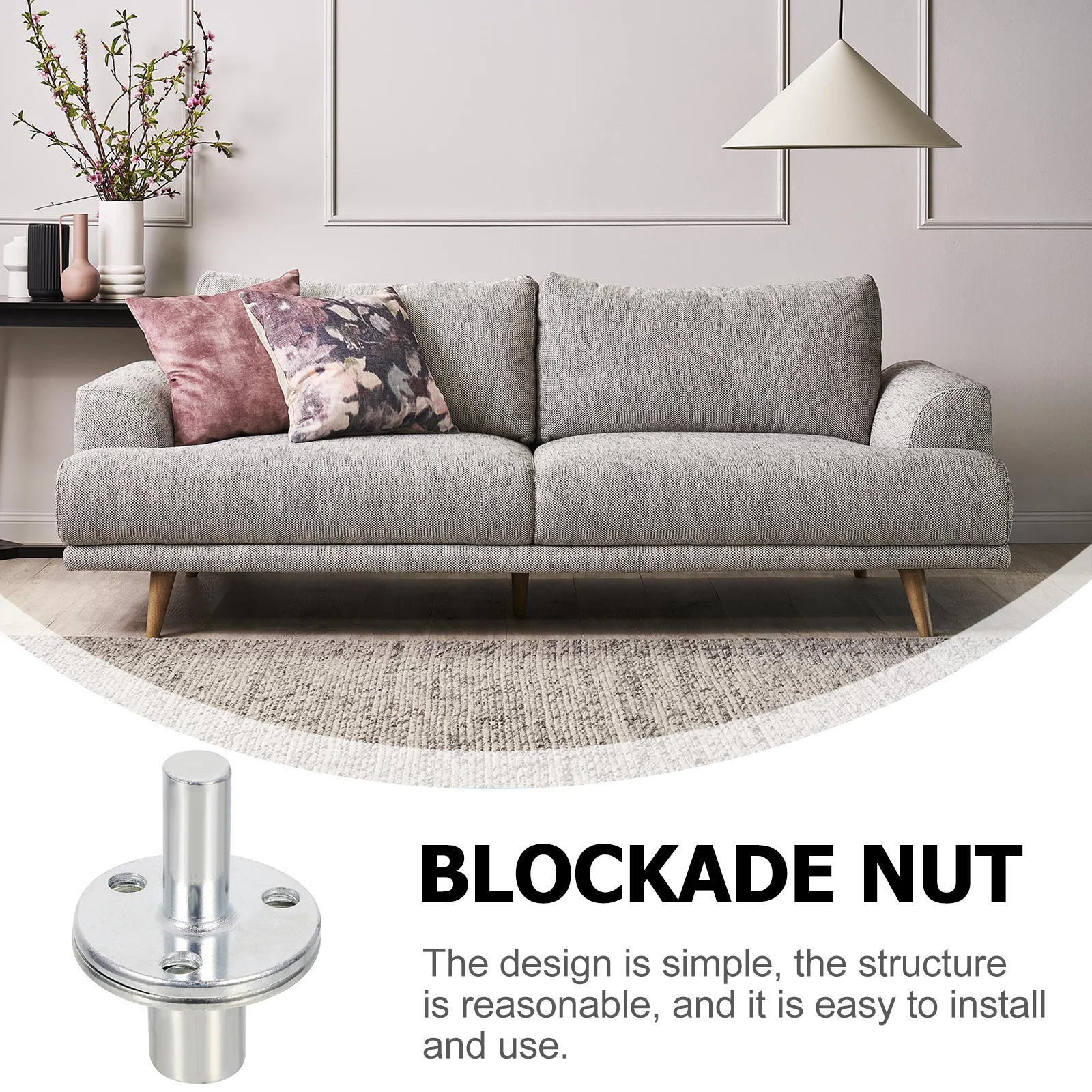 4Pcs Iron Bed Post Connecting Screw Nuts Round Base Furniture Fixing Durable Long Lasting Installation Home Screw Nut
4Pcs Iron Bed Post Connecting Screw Nuts Round Base Furniture Fixing Durable Long Lasting Installation Home Screw Nut