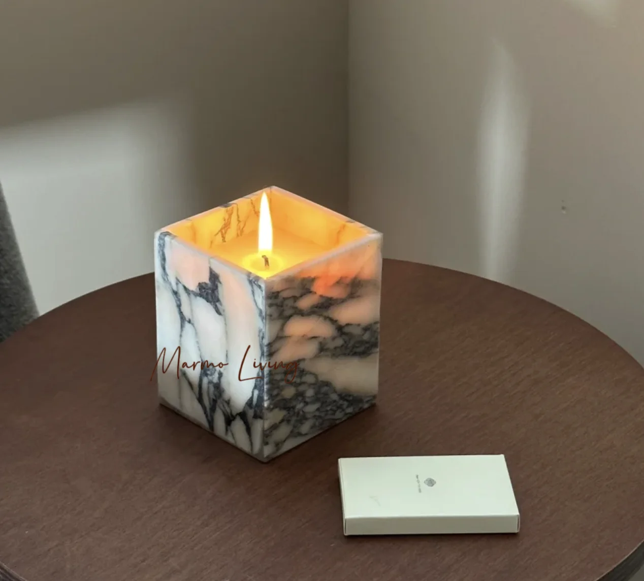 Italian Romantic Natural Marble Candle Holder for Living Room Dining Room Bedroom French Decor
Italian Romantic Natural Marble Candle Holder for Living Room Dining Room Bedroom French Decor