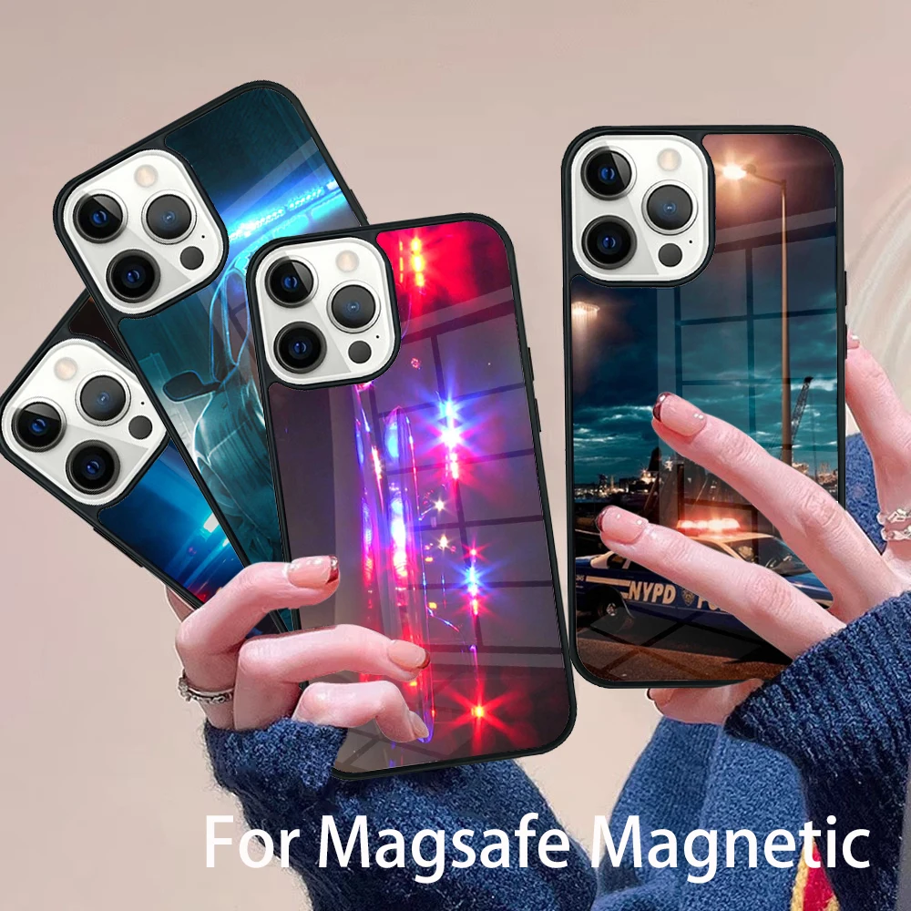 Police Car With Full Blinking Lights Phone Case Magesafe Magnetic Wireless Cover For IPhone 16 11 12 13 14 15 Pro Max Plus
Police Car With Full Blinking Lights Phone Case Magesafe Magnetic Wireless Cover For IPhone 16 11 12 13 14 15 Pro Max Plus