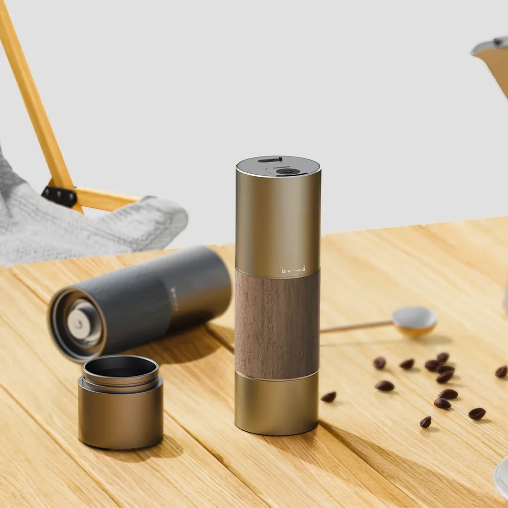Portable Quick Coffee Bean Grinder Electric Spice Grinder With Ceramic Grinding Burrs
Portable Quick Coffee Bean Grinder Electric Spice Grinder With Ceramic Grinding Burrs