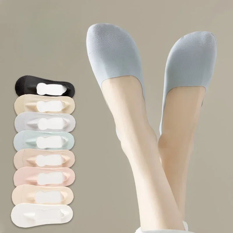 Ice Silk Sock Slippers Women Mesh Invisible No Show Socks Solid Color Silicone Non-slip Low Cut Boat Socks Sox Breathable Summer
Ice Silk Sock Slippers Women Mesh Invisible No Show Socks Solid Color Silicone Non-slip Low Cut Boat Socks Sox Breathable Summer