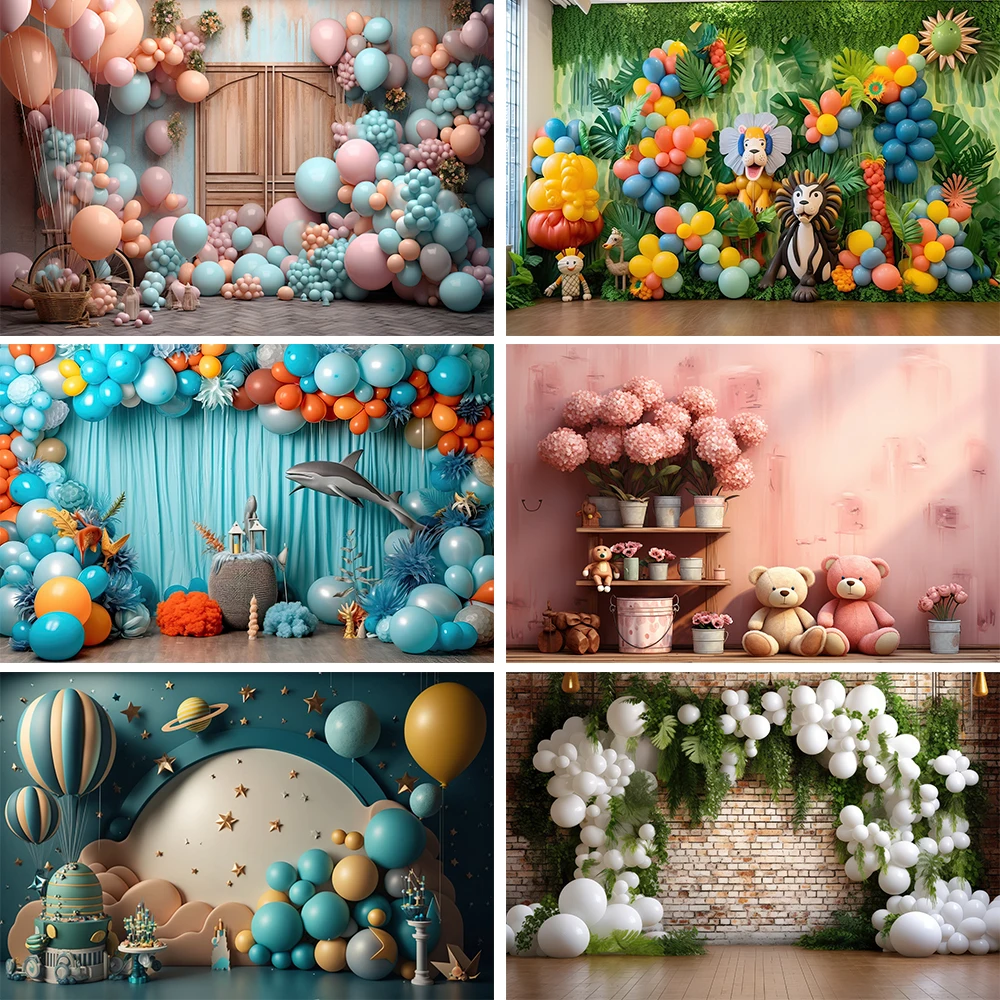 Beenle Photography Background Tropical Jungle Colorful Balloon Photo Backdrop Baby Shower Birthday Party Decor Photo Studio
Beenle Photography Background Tropical Jungle Colorful Balloon Photo Backdrop Baby Shower Birthday Party Decor Photo Studio