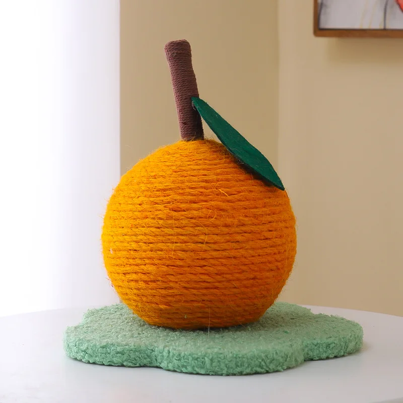 Factory direct sales cat climbing frame cat scratching board small grinding claws scratching ball orange shape seamless hair
Factory direct sales cat climbing frame cat scratching board small grinding claws scratching ball orange shape seamless hair