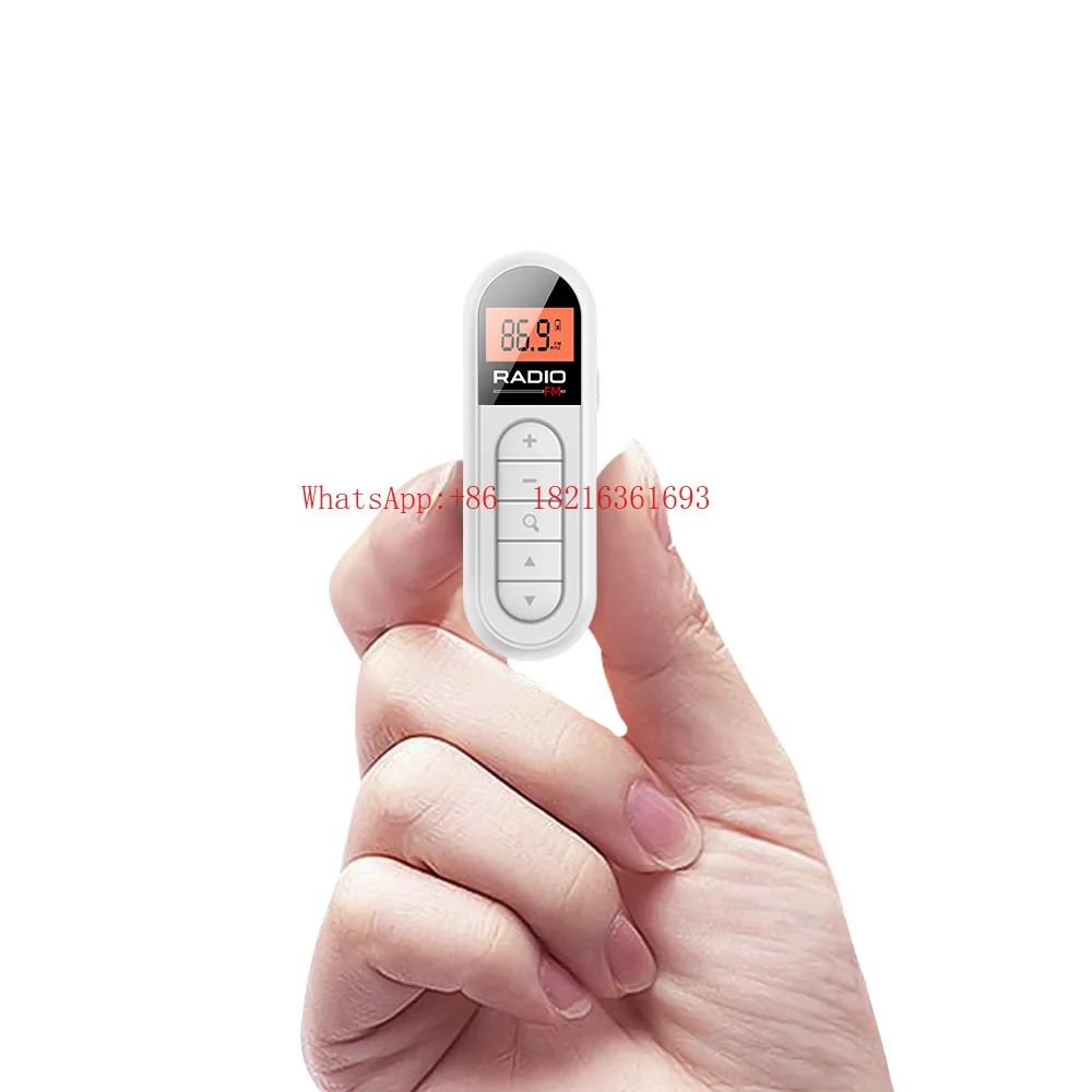 Rechargeable Mini Radio Small Portable FM FM Strap Clip Meeting
Rechargeable Mini Radio Small Portable FM FM Strap Clip Meeting