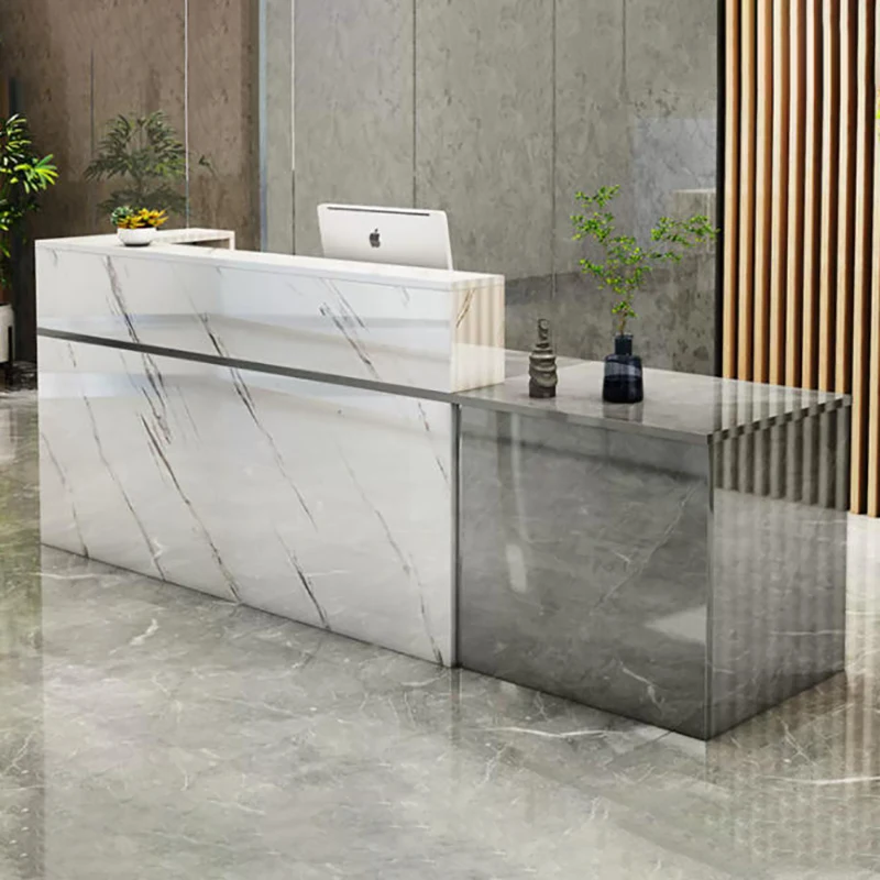 Display Beauty Reception Desk Salon Modern Office Desk Cashier Reception Desk Retail Stand Empfangstheke Commercial Furniture
Display Beauty Reception Desk Salon Modern Office Desk Cashier Reception Desk Retail Stand Empfangstheke Commercial Furniture