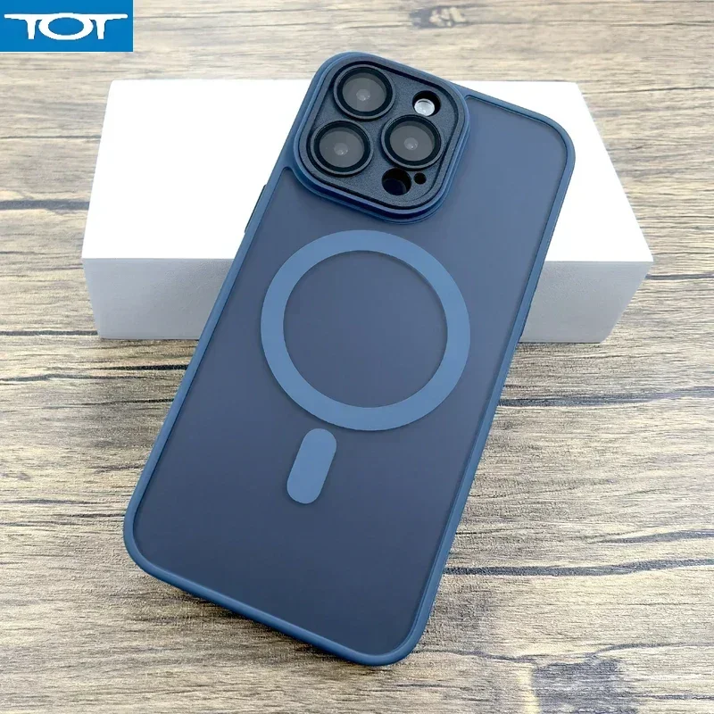 Luxury Matte Case For iPhone 16 15 14 13 12 11 Pro Max 16Pro 15Pro iPhone15 iPhone14 For Magsafe Charge Anti-Fingerprint Cover
Luxury Matte Case For iPhone 16 15 14 13 12 11 Pro Max 16Pro 15Pro iPhone15 iPhone14 For Magsafe Charge Anti-Fingerprint Cover