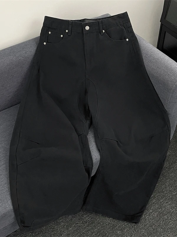 American Retro Knife Jeans Loose Straight Leg Wide Leg Pants Casual Loose Fit Men's Jeans Summer Season Straight Cut
American Retro Knife Jeans Loose Straight Leg Wide Leg Pants Casual Loose Fit Men's Jeans Summer Season Straight Cut